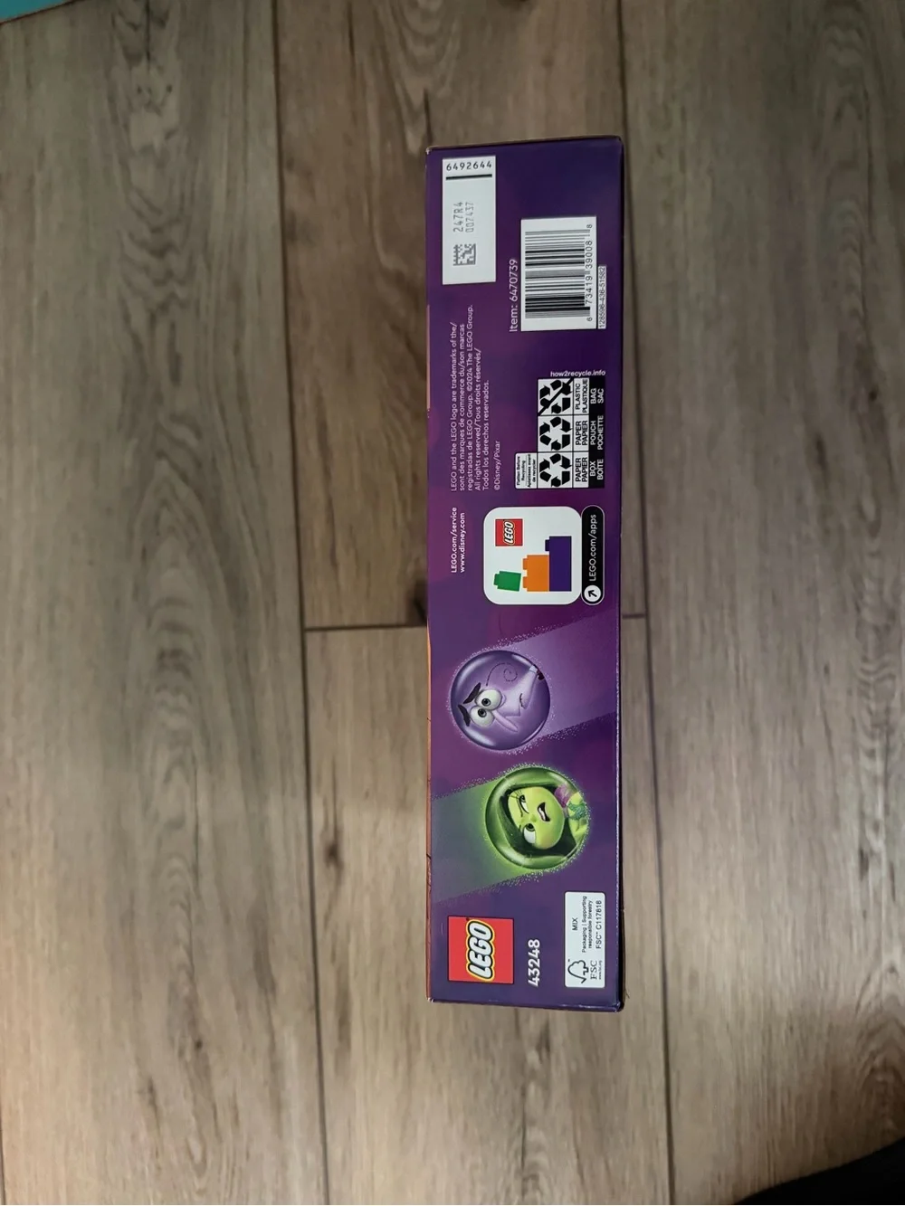 Lego Inside Out 2 Mood Cubes
